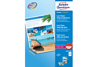 ZWECKFORM 1398-200 PHOTOPAPIER A4 200G - (Weiss)