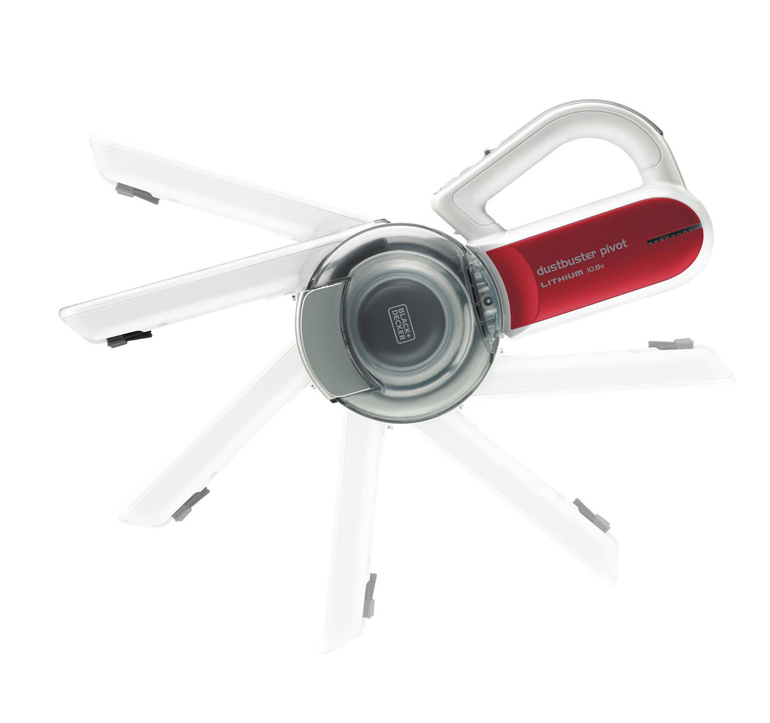 BLACK & DECKER PV1020LR 10.8V/20W Li-ion Döner Kafa Siklonik Sistem Şarjlı Süpürge
