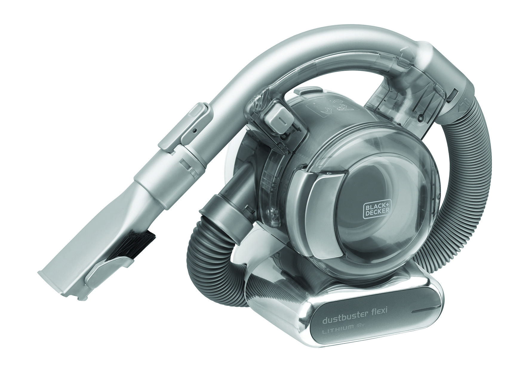 BLACK & DECKER PD1820LF 18V/25W Li-ion Flexi Esnek Hortum Siklonik Sistem Şarjlı Süpürge