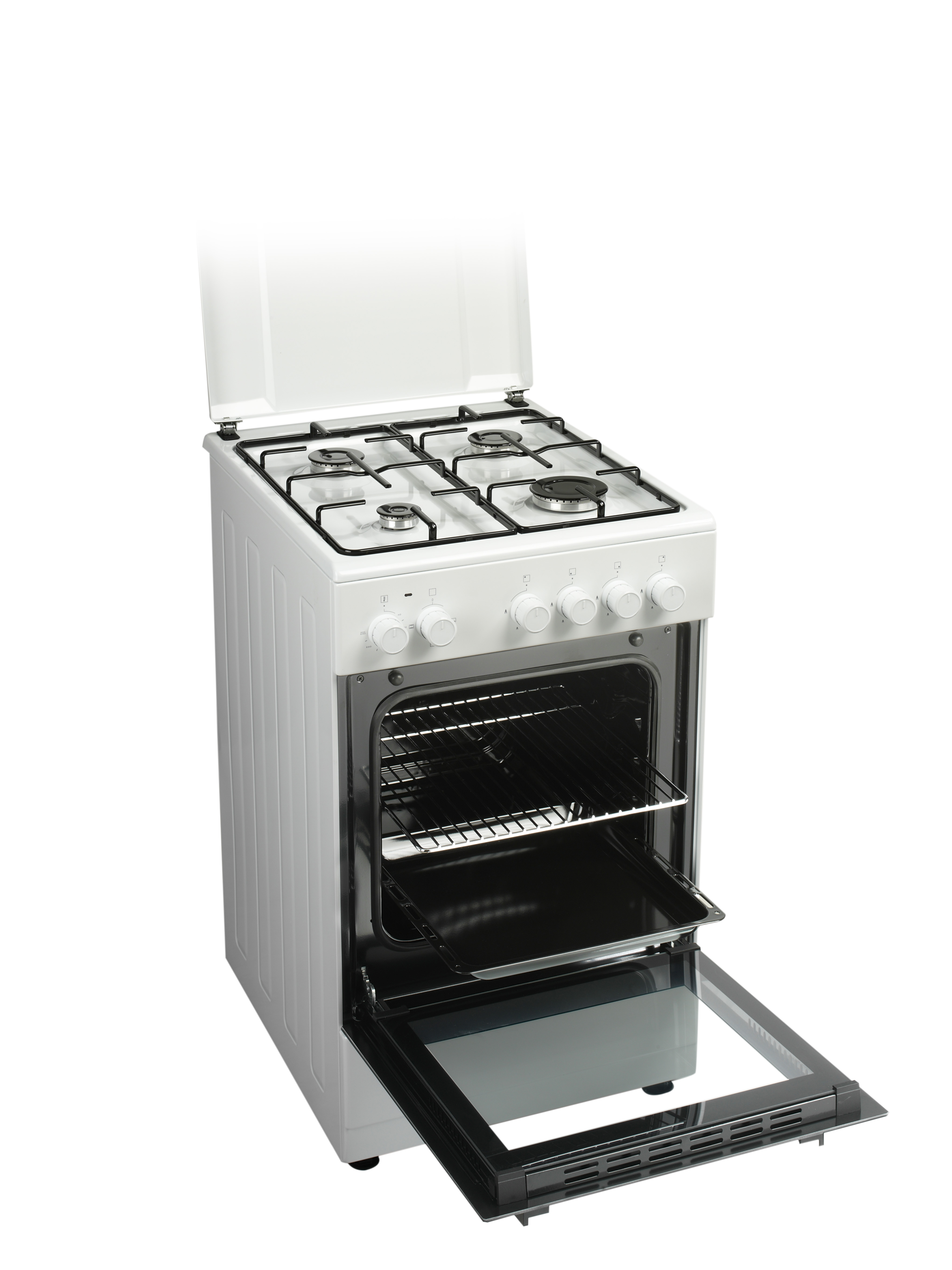 OK. OFC 14116 | Fornuis - Gas - breedte 50 cm | MediaMarkt