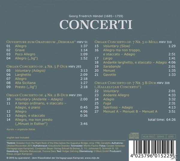 Barockorchester Der Kreuzkirche Dresden - Concerti  - (CD)