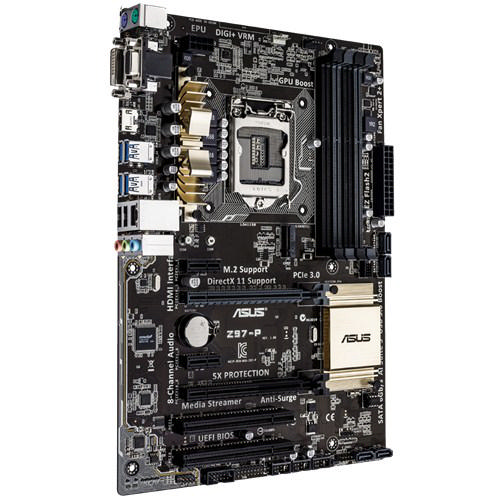 ASUS Z97P Z97 DDR3 ATX SATA6 HDMI DSUB Anakart