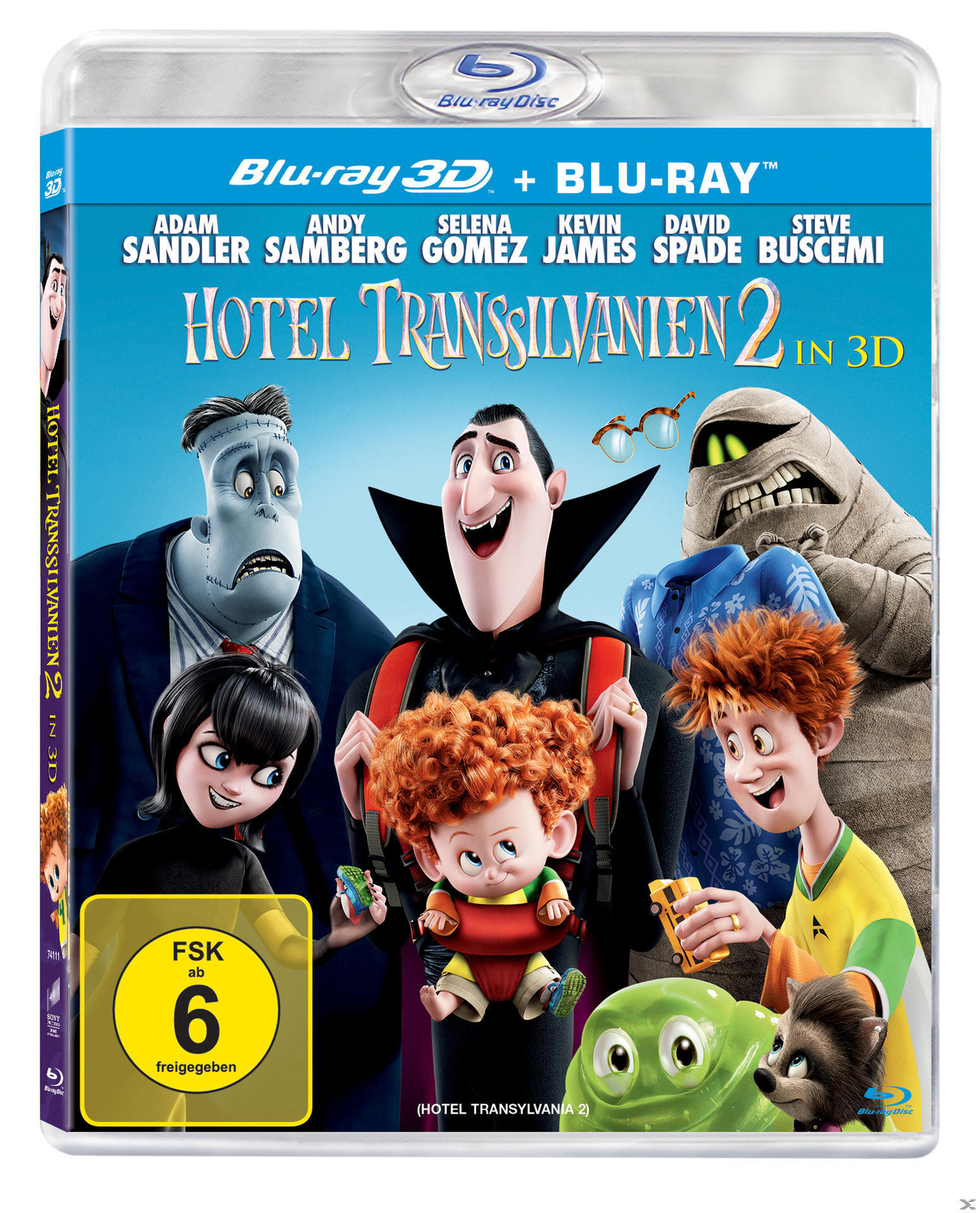 Transsilvanien Blu-ray 2 (+2D) Hotel 3D