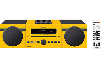 Microcadena - Yamaha MCR-043 Amarillo, Bluetooth, Lector CD