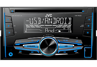 JVC JVC KW-R520 - Autoradio (2 DIN (doppio-DIN), Nero)