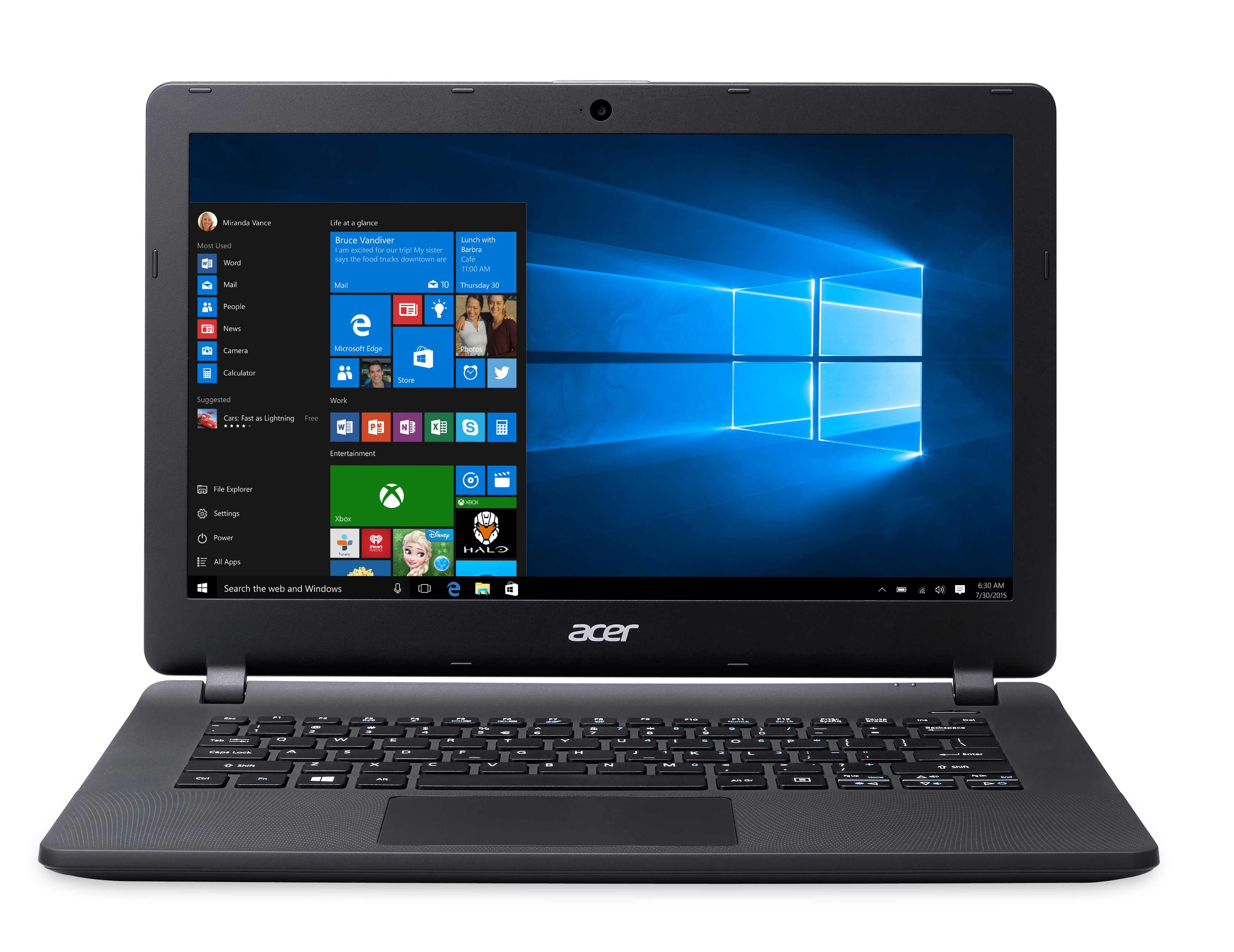 ACER Aspire ES 13 (ES1-311-C8H3) - 13,3 Zoll - Intel® Celeron® N2840 - 2 GB - 500 GB - Intel® HD Graphics - Windows 10 (64 Bit)