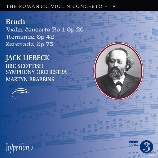 Jack Liebeck, Bbc Scottish Symphony Orchestra - Romantic Violin Concerto Vol.19  - (CD)