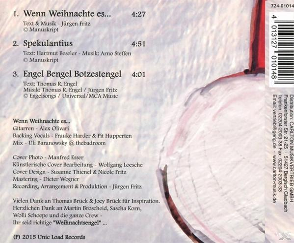 Tommy Engel - Wenn Weihnachts Es...  - (Maxi Single CD)