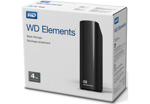 Western Digital Elements Desktop disque dur externe 12 To Noir