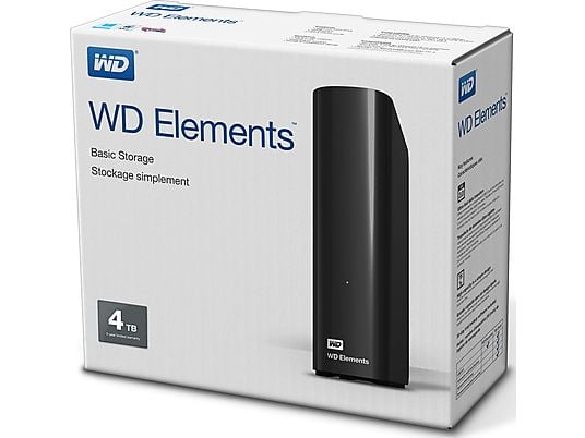 WESTERN DIGITAL Externe harde schijf 8 TB Elements Desktop (WDBWLG0080HBK-EESN)