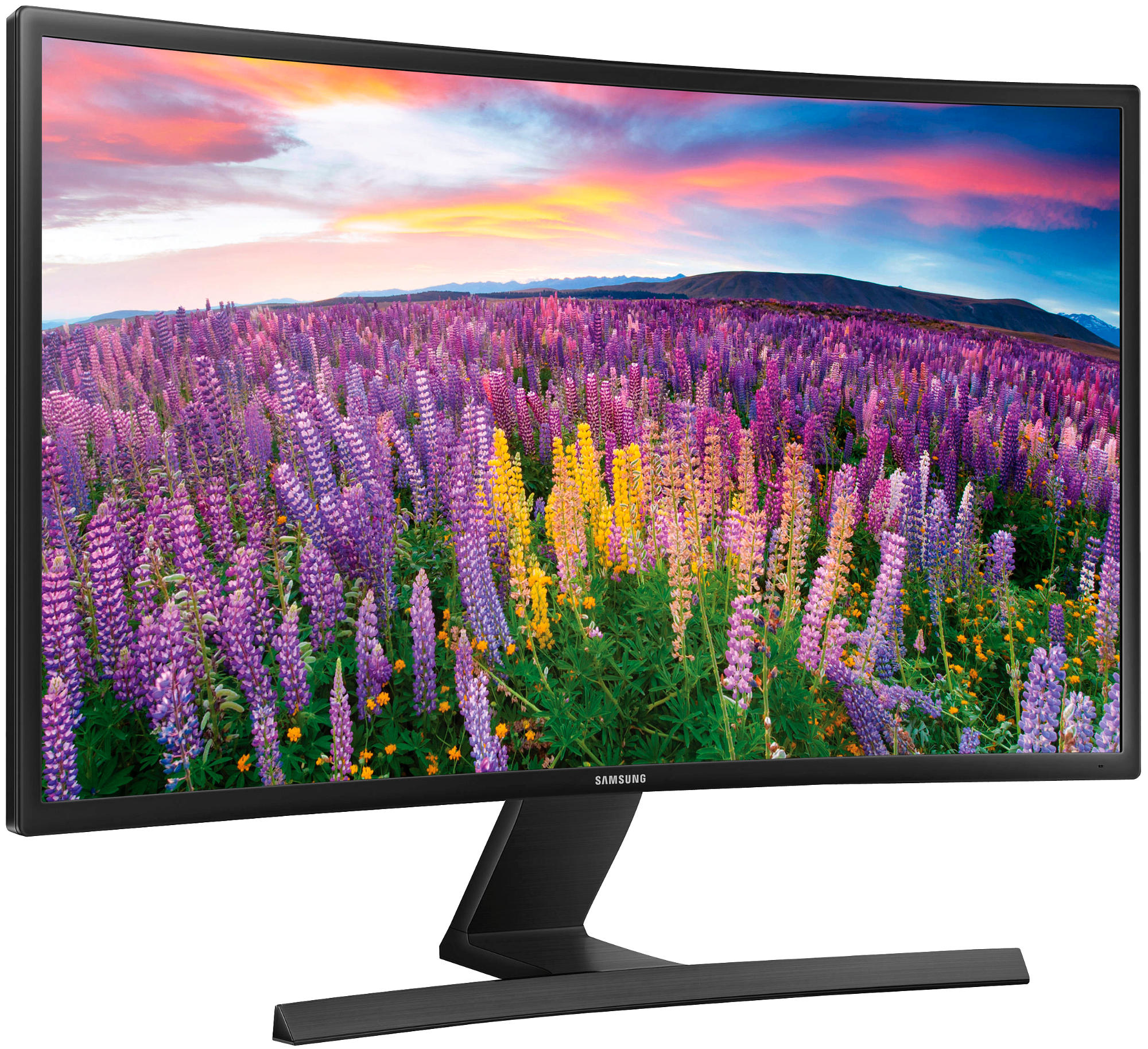 Monitor - Samsung S27E510C, Curvo, Full HD, Negro