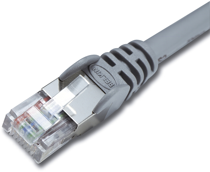 BELKIN RJ 45 Stecker-Stecker, graues CAT5e snagless UTP, Patchkabel, 30 m