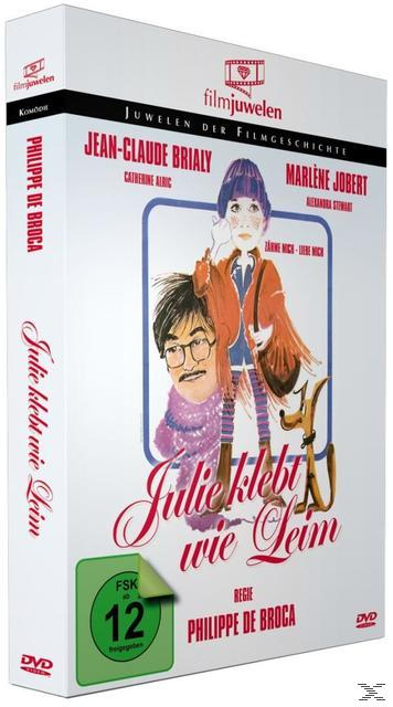 DVD-Cover, weißer Hintergrund, zwei Cartoonfiguren, französischer Text und Bewertung.
