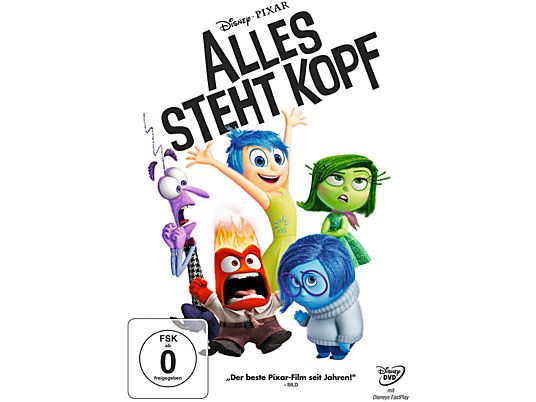 ALLES STEHT KOPF-INSIDE OUT DVD 