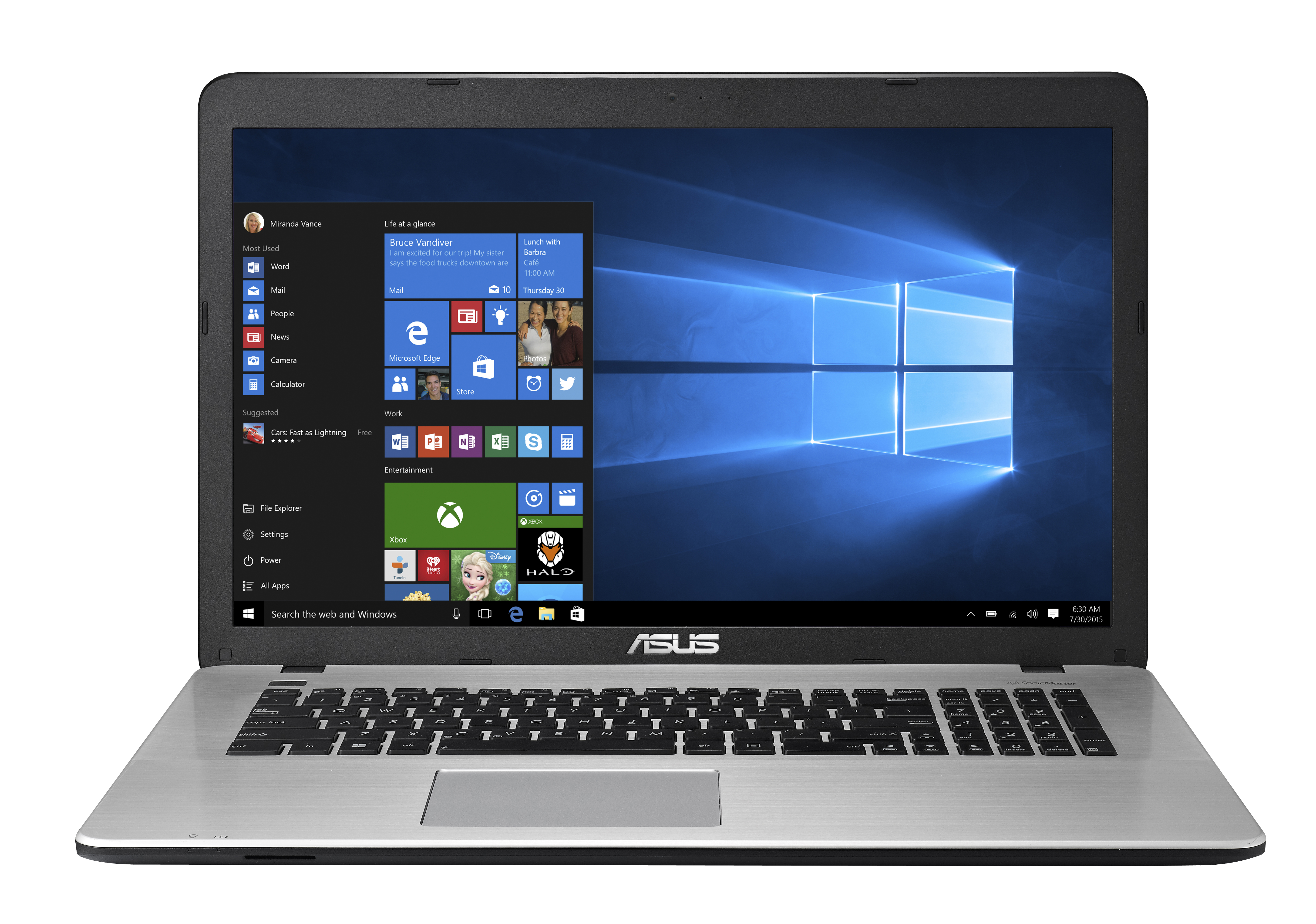 ASUS R752LX-T4070T - 17,3 Zoll - Intel® Core™ i7 i7-5500U - 8 GB - 1 TB - NVIDIA GeForce® GTX 950 - Windows 10 (64 Bit)