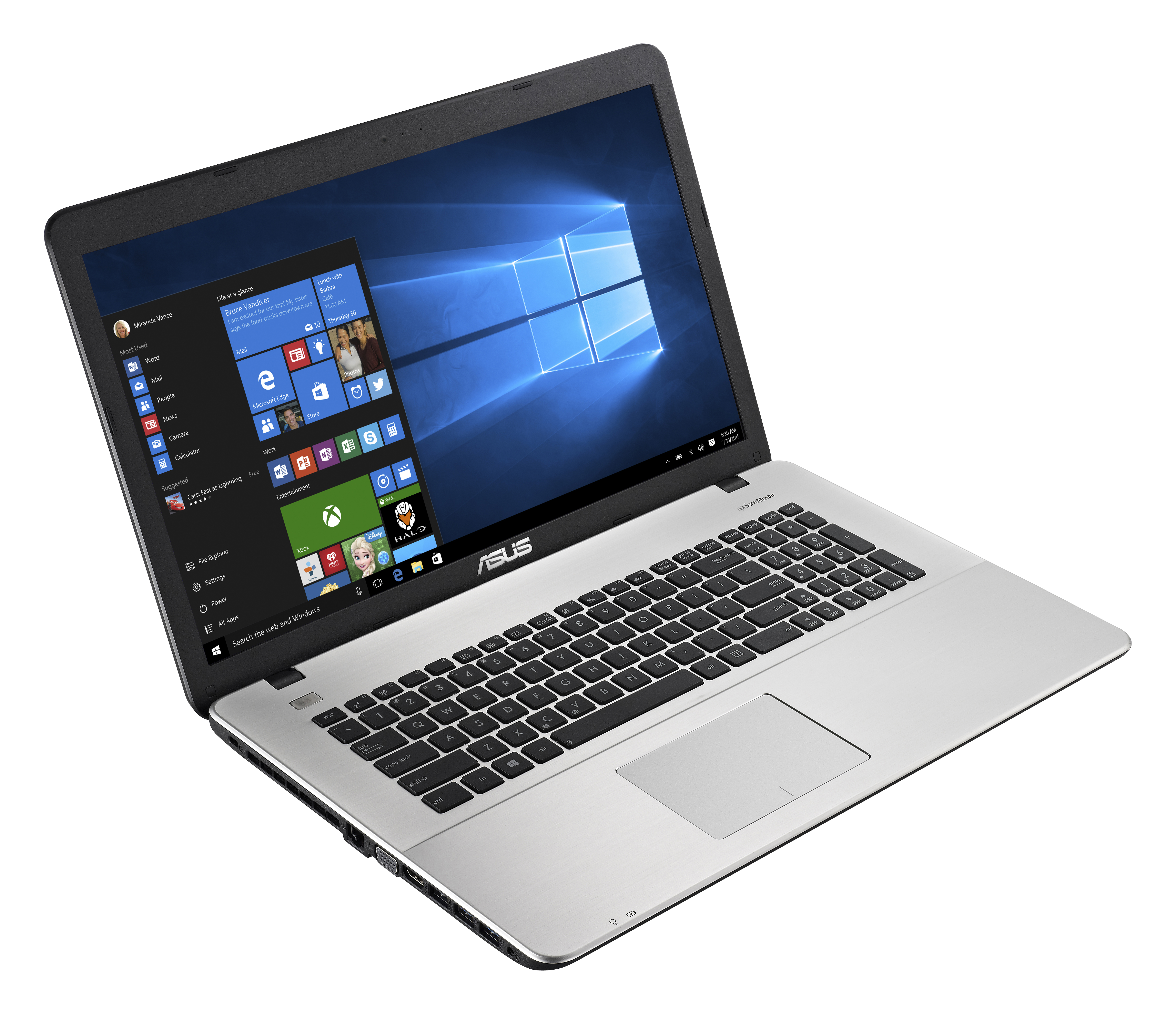 ASUS R752LX-T4070T - 17,3 Zoll - Intel® Core™ i7 i7-5500U - 8 GB - 1 TB - NVIDIA GeForce® GTX 950 - Windows 10 (64 Bit)