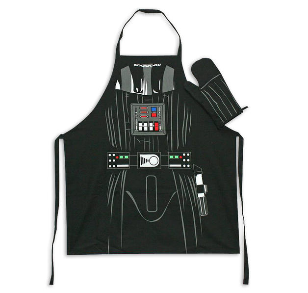 close up Star Wars Koch- und Grillschürze mit Ofenhandschuh Darth Vader Koch- und Grillschürze