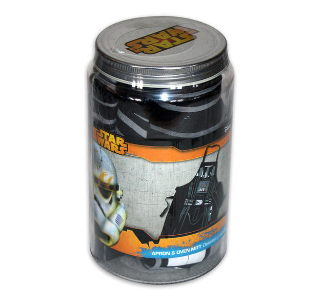 close up Star Wars Koch- und Grillschürze mit Ofenhandschuh Darth Vader Koch- und Grillschürze
