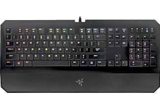 RAZER DEATHSTALKER CHROMA /CH - Gaming Tastatur, Kabelgebunden, QWERTZ, Schwarz/Leuchtfarbe: Mehrfarbig
