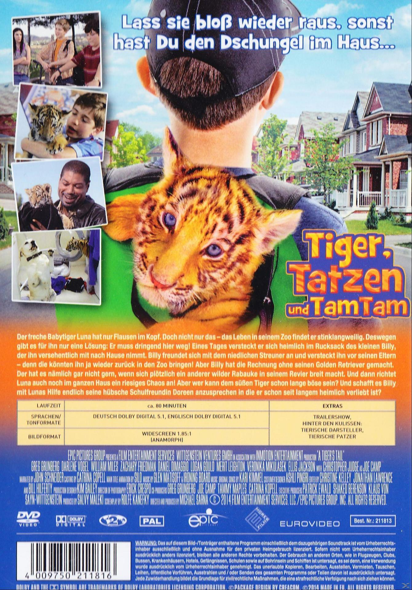 Tiger, Tatzen und TamTam DVD
