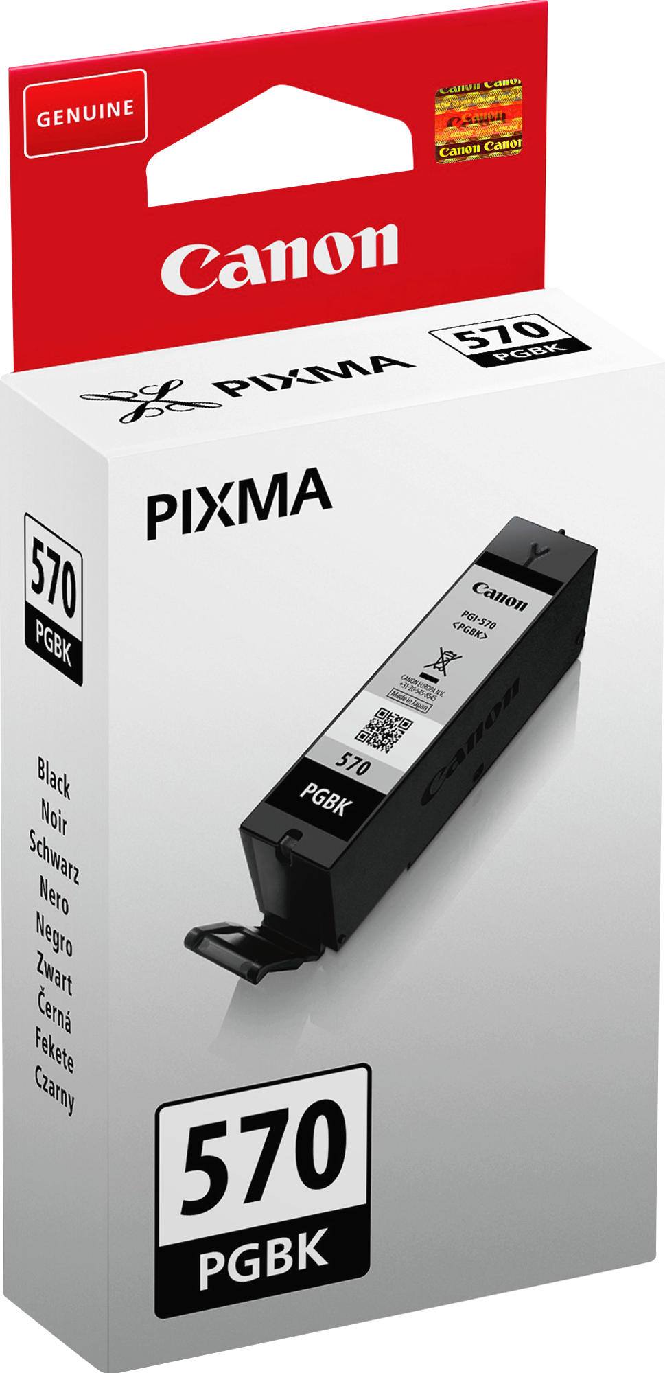 Canon Pixma 570 PGBK Tintenpatronenbox.