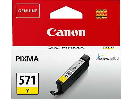 CANON CLI 571 Y - Cartuccia di inchiostro (Giallo)