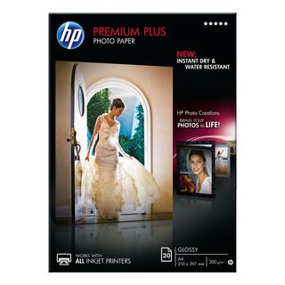HP Premium Plus Fotopapier glänzend - 20 Blatt/A4/210 x 297 mm - 