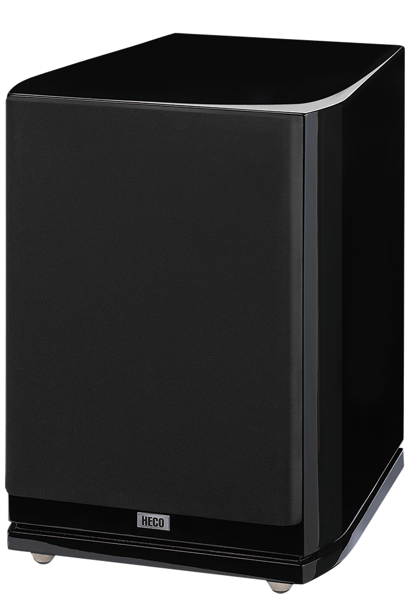 HECO CELAN GT SUB 322A Subwoofer, Piano Schwarz