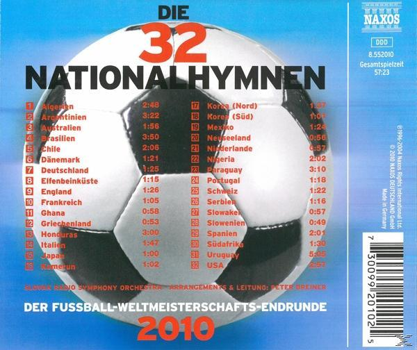Peter & Srso Breiner - Die 32 Nationalhymnen 2010  - (CD)