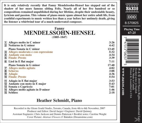 Schmidt, Heather Schmidt - Klaviersonaten C-Und G-moll  - (CD)