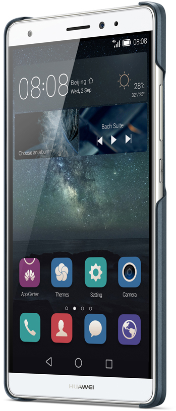 HUAWEI 51991246, Backcover, Huawei, Mate S, Blau