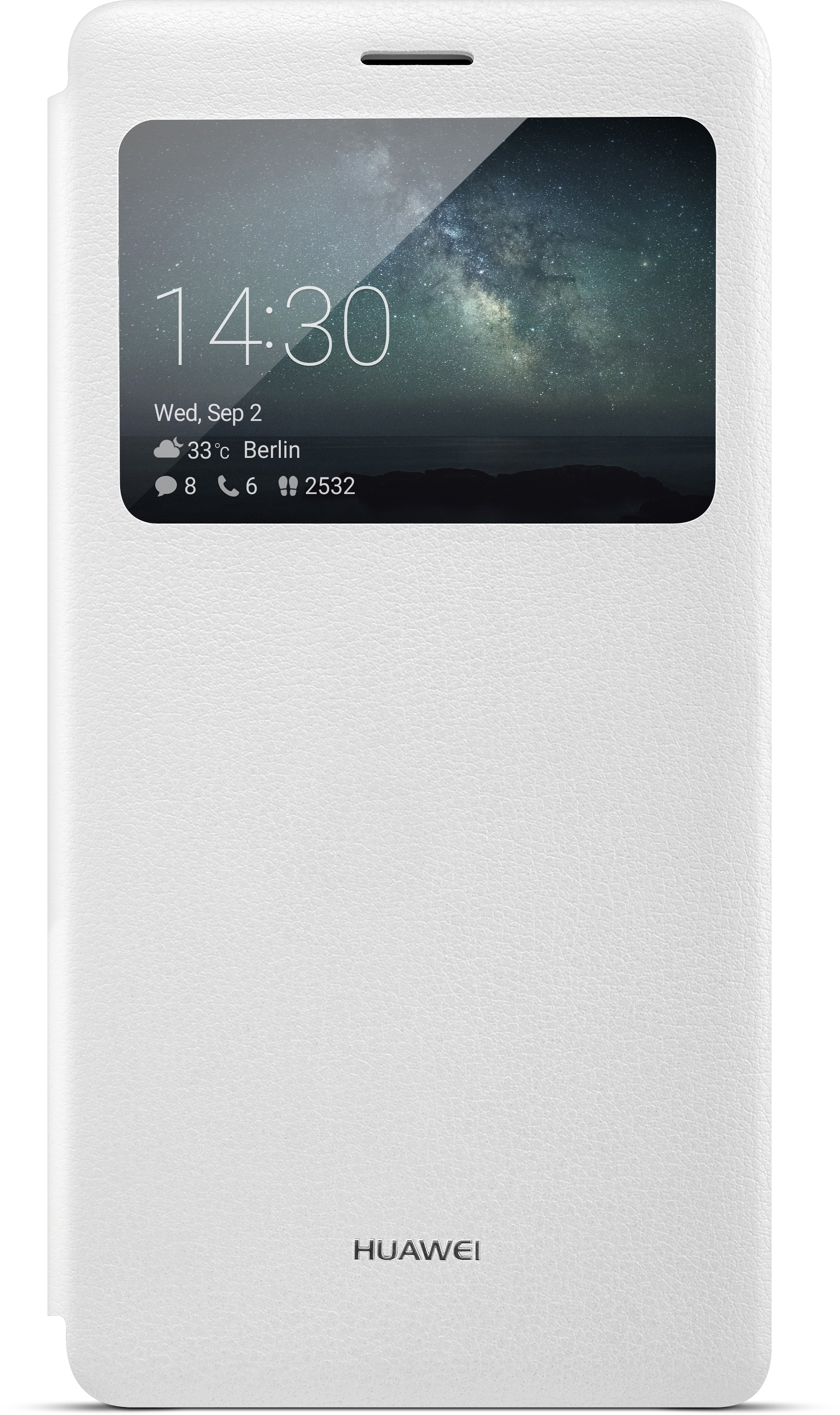 HUAWEI 51991267 View, Bookcover, Huawei, Mate S, Silber