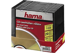 HAMA hama Boîtier CD Slim - Confezione da 10 pezzi