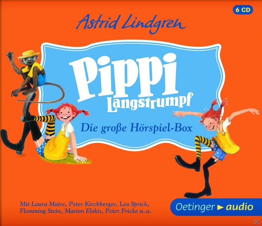 Astrid Lindgren - Pippi Langstrumpf.Die Große Hörspielbox  - (CD)