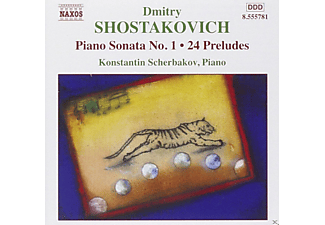 Konstantin Scherbakov - Klaviersonate 1/24 Preludes  - (CD)