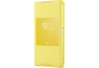 Sony Smart Style Cover Scr44 Gelb Sony Xperia Z5 Compact Gelb Mediamarkt