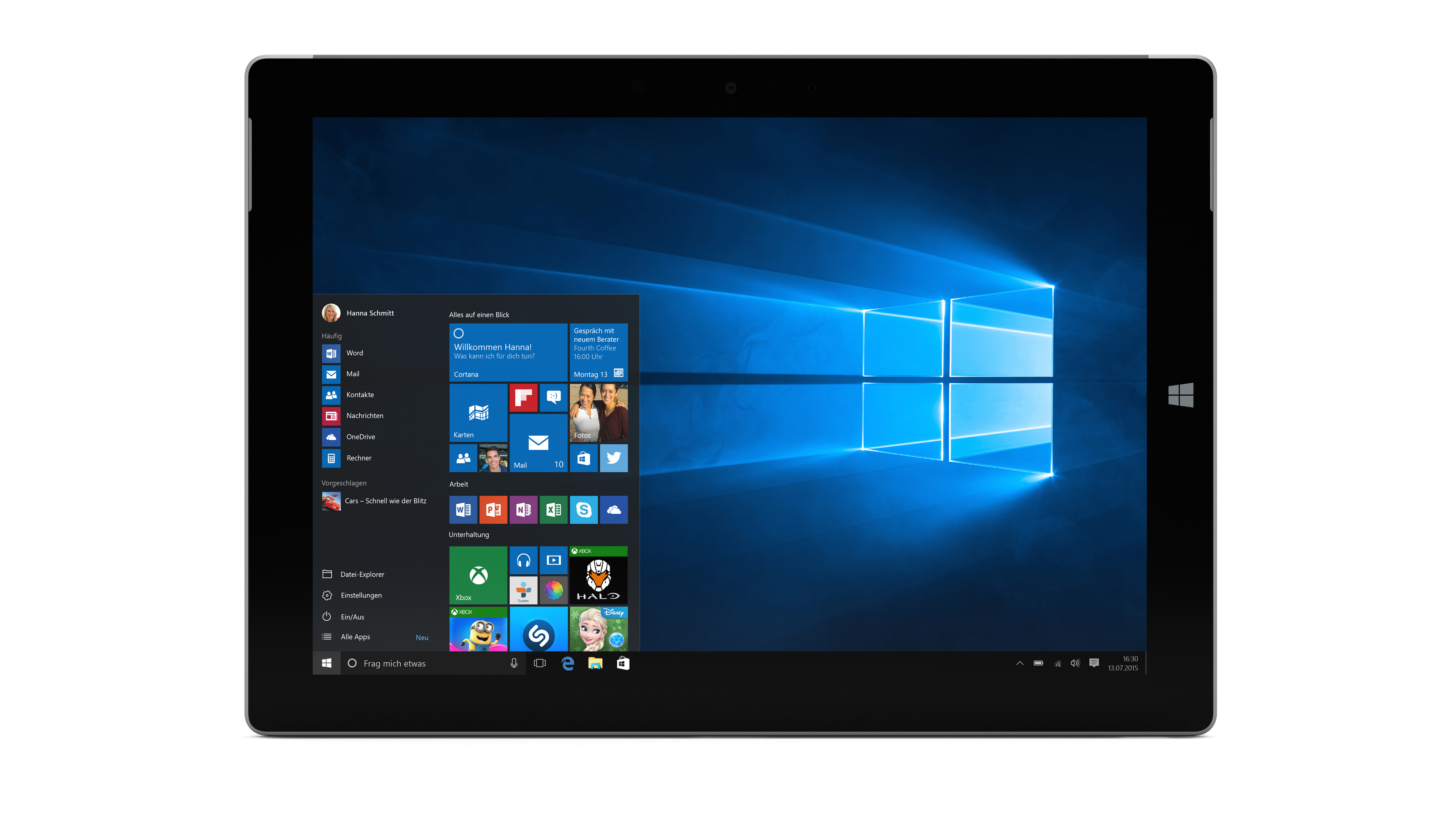 MICROSOFT Surface 3 LTE x7-Z8700/2GB/64GB - Windows 10 - 10,8 Zoll - Intel® Atom® x7-Z8700 - 2 GB - 64 GB - Windows 10