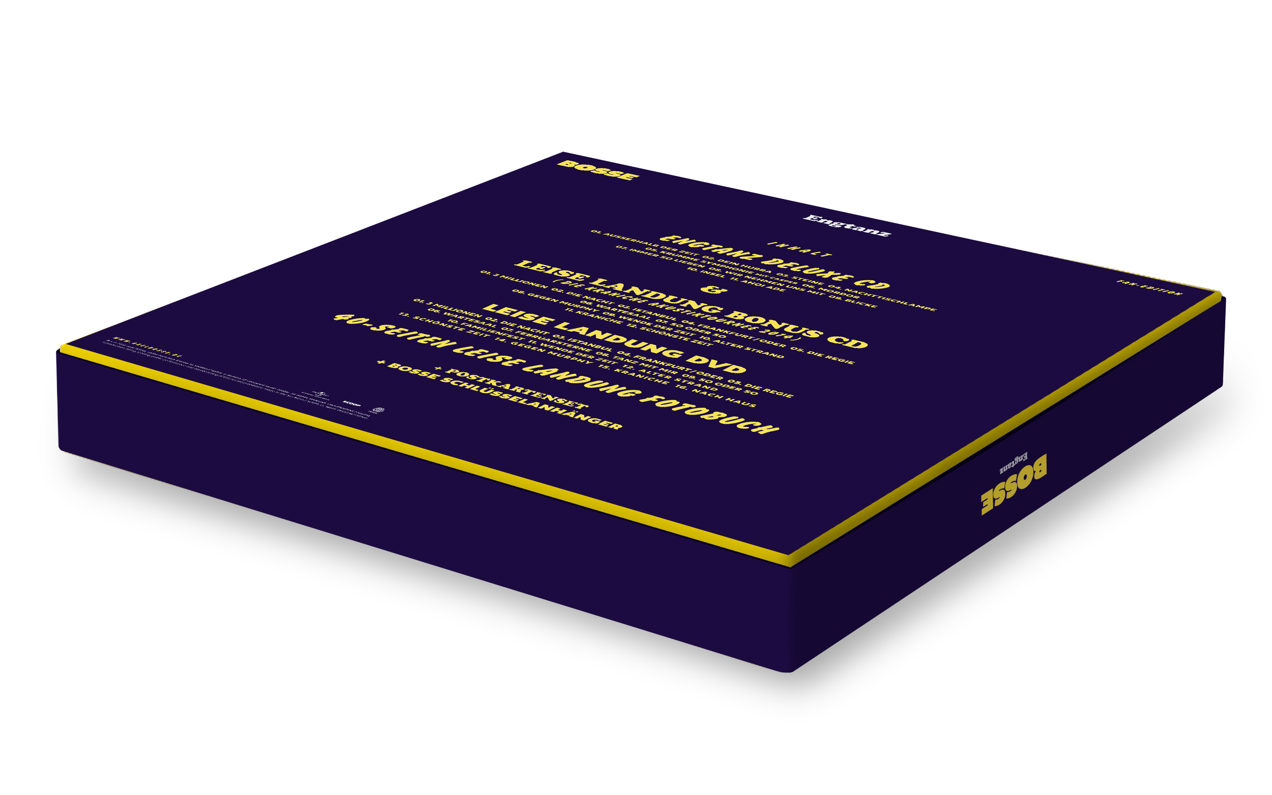 Bosse - Engtanz (Limited Deluxe Box)  - (CD)