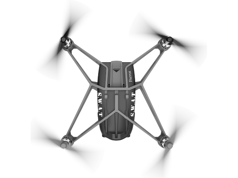 PARROT Airborne Night Swat Drone Multikopter Siyah