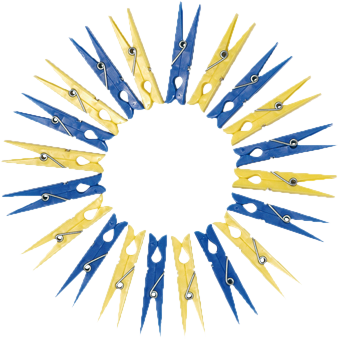 CASABRIKO 40922 Ruhaszárító csipesz, 20 db