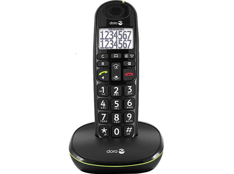 Doro Draadloze Telefoon Phoneeasy 110 Zwart Mono