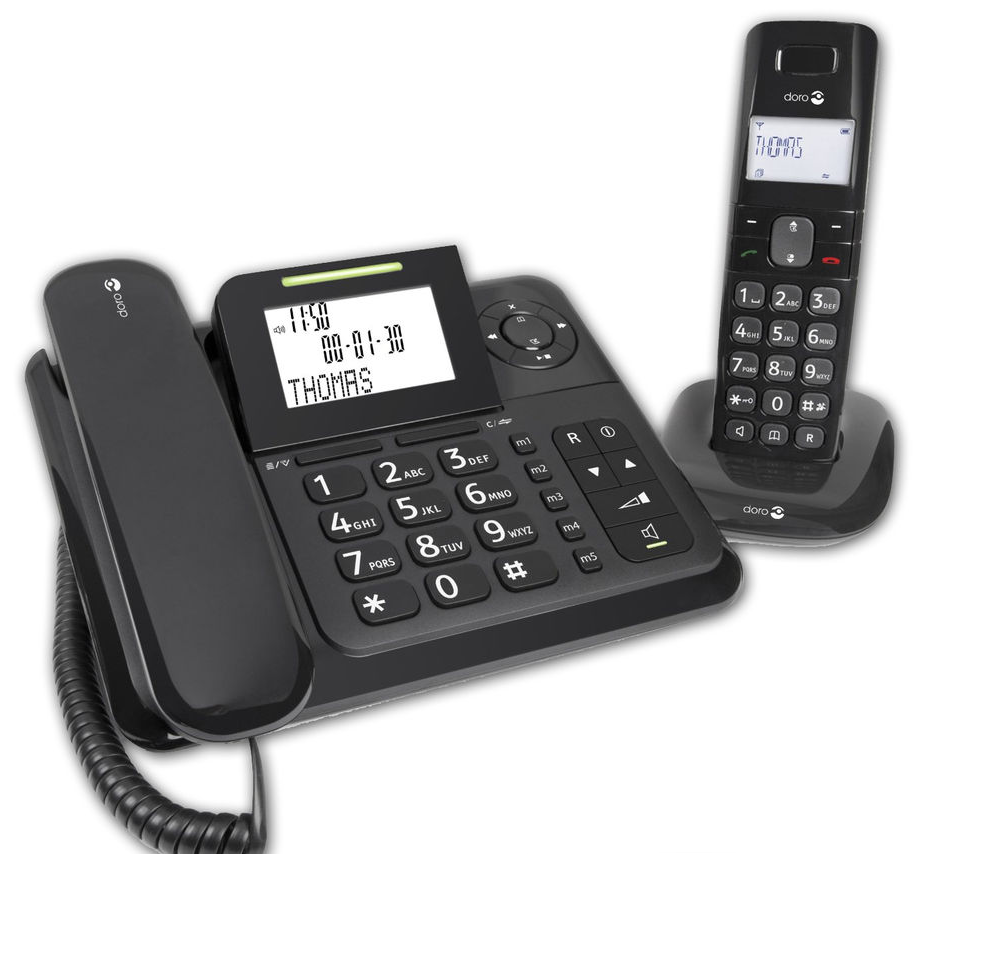 DORO Téléphone filaire et sans fil Comfort 4005