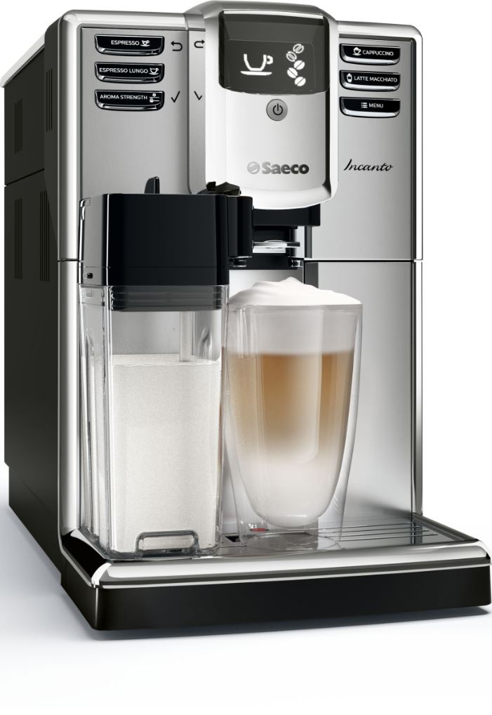 SAECO HD8917/01 Incanto Kaffeevollautomat Edelstahl/Schwarz