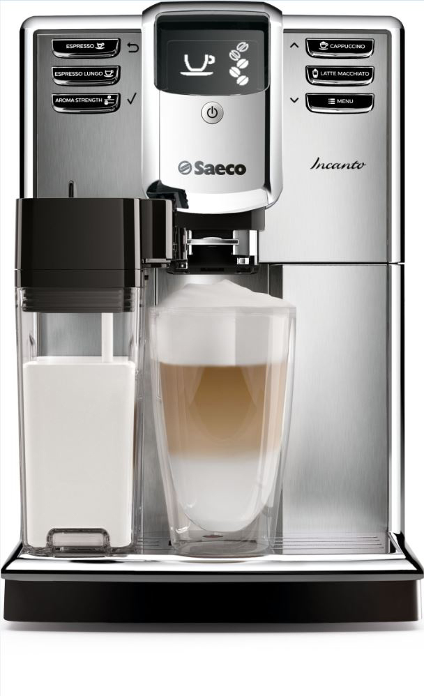 SAECO HD8917/01 Incanto Kaffeevollautomat Edelstahl/Schwarz