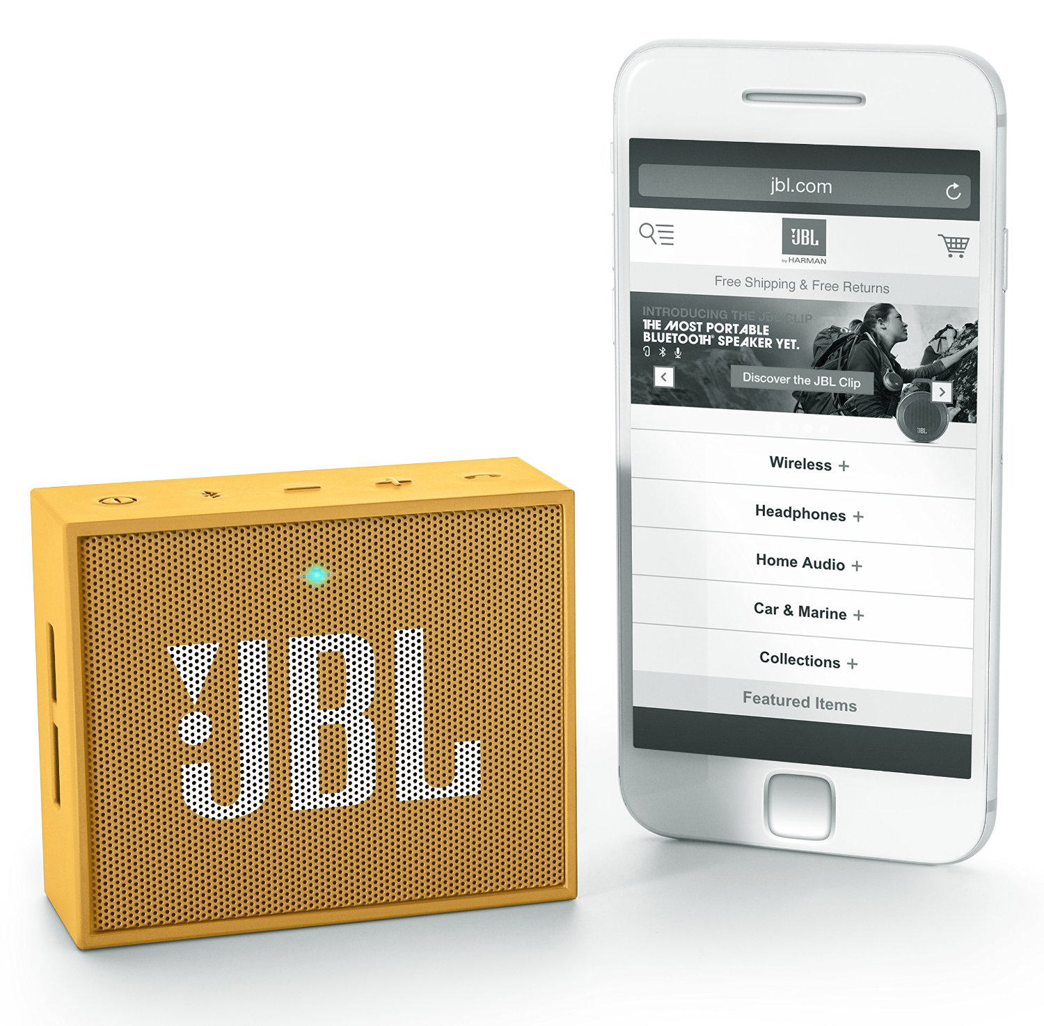 JBL Go Kablosuz Hoparlör Sarı