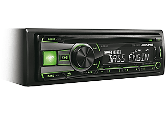 ALPINE CDE-190R - Autoradio (1 DIN, Schwarz)