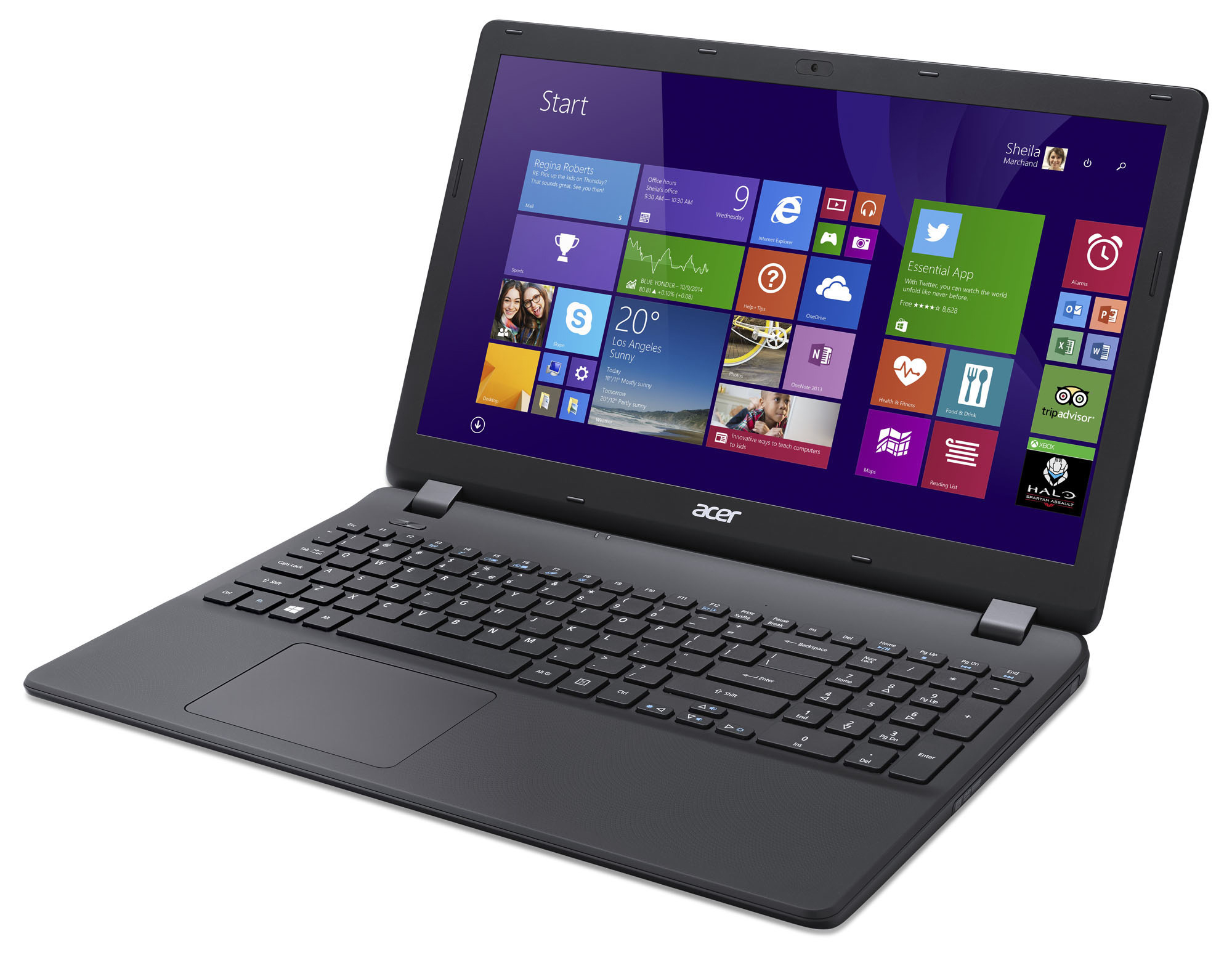 ACER ES1-531-P5BB - 15,6 Zoll - Intel® Pentium® N3700 - 8 GB - 1 TB - Intel® HD Graphics - Windows 10 (64 Bit)