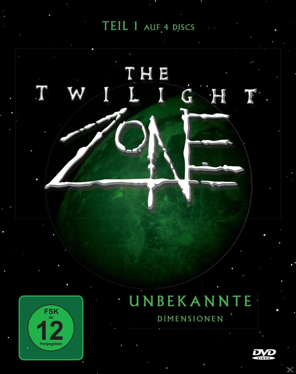 The Twilight Zone 1 Unbekannte DVD Dimensionen 