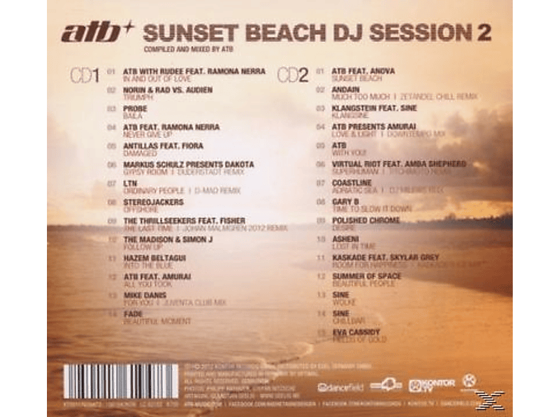 Thumbnail - ATB - Sunset Beach Dj Session 2 (CD)