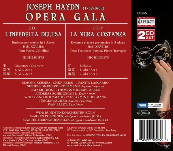Wdr Rundfunkorchester Köln - L'infedelta Delusa /La Vera Costanza  - (CD)